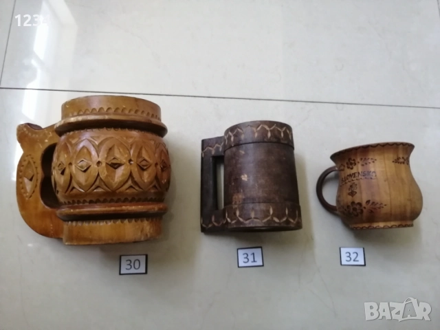 Дървени чинии, вази и чаши , снимка 6 - Други стоки за дома - 49282563