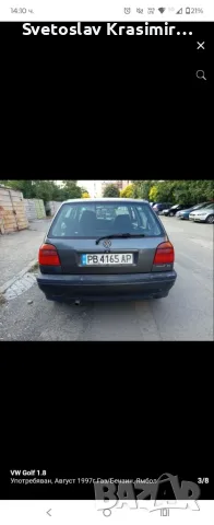 Голф 3  1.8 90   кс, снимка 2 - Автомобили и джипове - 55565536
