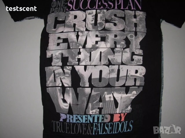 Мъжка тениска TLFI True Love And False Idols T-Shirt Mens Small Crush Everything in Your Way S, снимка 10 - Тениски - 53954513