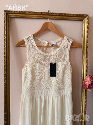 VERO MODA Дамска прекрасна рокля, снимка 4 - Рокли - 53999364