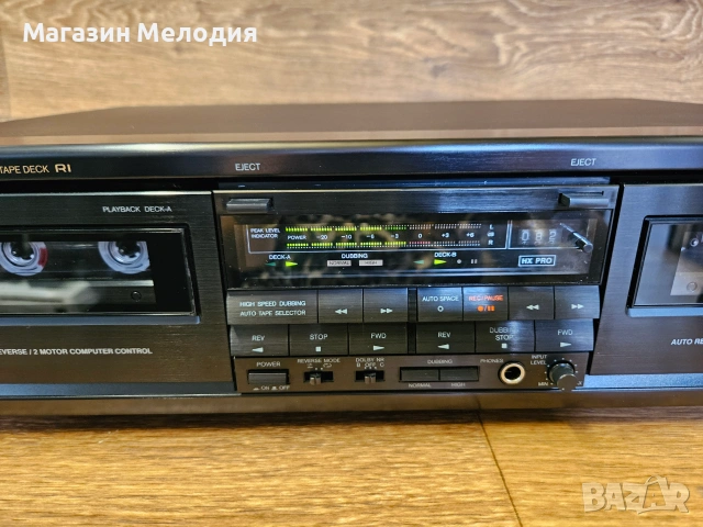 Касетен дек Onkyo TA-RW20 – Японска аналогова класика от златните години на касетните декове, снимка 6 - Декове - 55000245