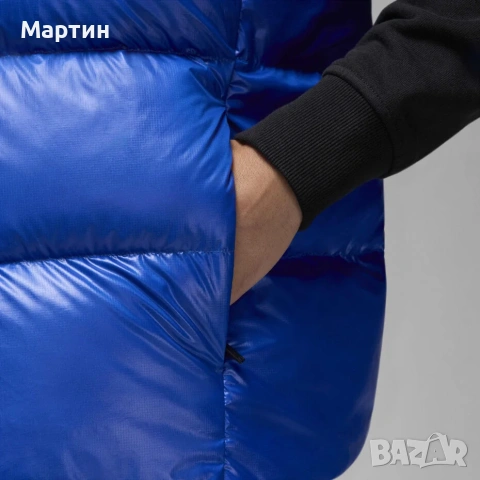 Мъжки елек Jordan Flight / гъши пух / - размери  XS / M / XL, снимка 5 - Спортни дрехи, екипи - 54076423