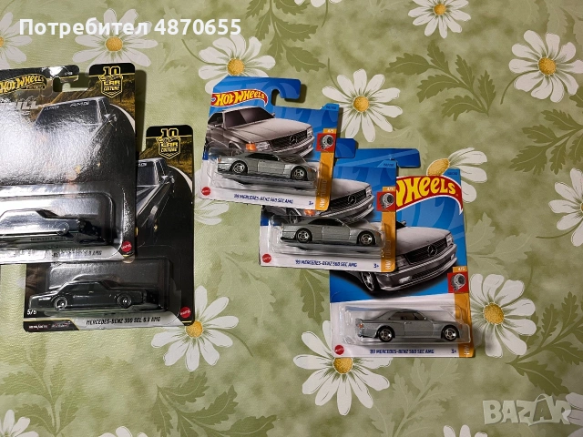 Hotwheels Mercedes Premium, снимка 4 - Колекции - 55089509