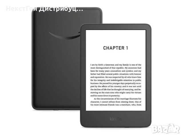 Amazon Kindle Paperwhite 16GB (2024) Black No Ads | Нов | 24 Месеца Гаранция