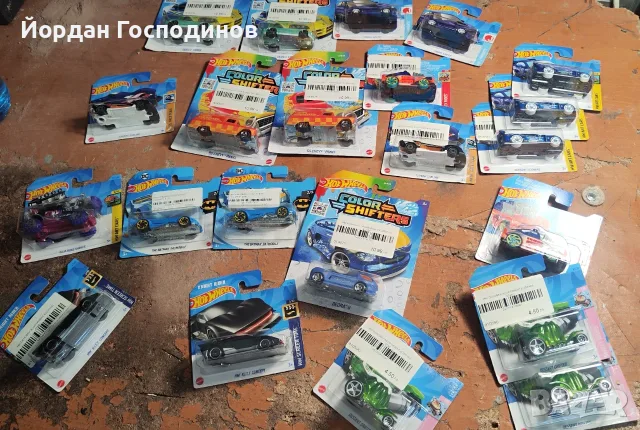 Колички серия Wheels - много голямо количество