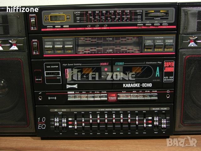 Радиокасетофон Kamosonic ka-1000, снимка 3 - Радиокасетофони, транзистори - 54898555