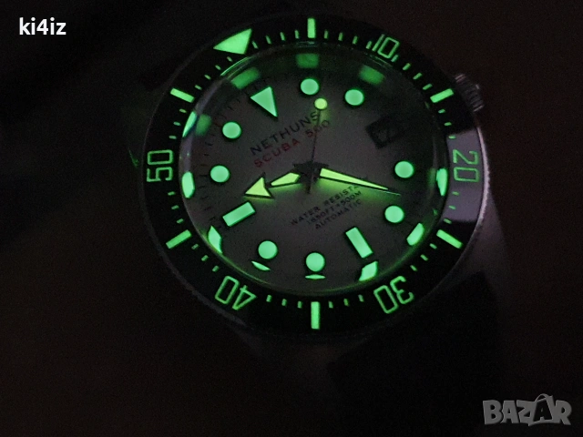 Nethuns Scuba 500m. Automatic Diver, снимка 3 - Мъжки - 55019236