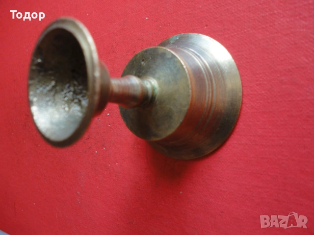 Църковен бронзов съд съдче , снимка 3 - Колекции - 54098510