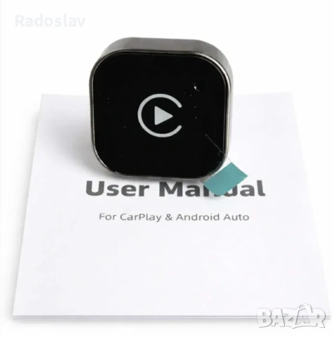 Безжичен адаптер за Android Auto и Apple Carplay, снимка 2 - Аксесоари и консумативи - 55135024