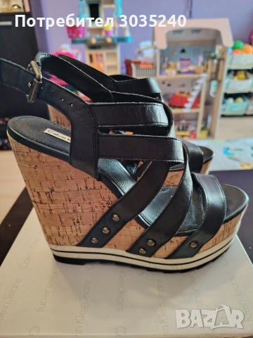 Дамски сандали calvin klein, снимка 2 - Сандали - 55248352