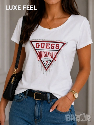 Guess ✨MIU MIU ✨ Tommy Hilfiger ✨ Balenciaga ✨, снимка 8 - Тениски - 55212660