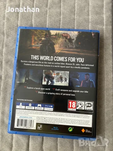 Days Gone PS4 игра, снимка 2 - Игри за PlayStation - 55595734