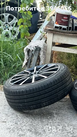 4х100-16 джанти със гуми , снимка 3 - Гуми и джанти - 55495201