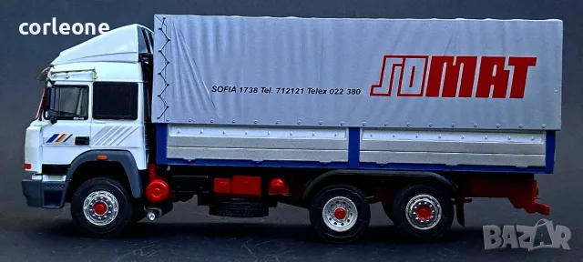 Iveco TurboStar 480 SOMAT - мащаб 1:43 на DeAgostini моделът е нов в блистер, снимка 5 - Колекции - 55301357