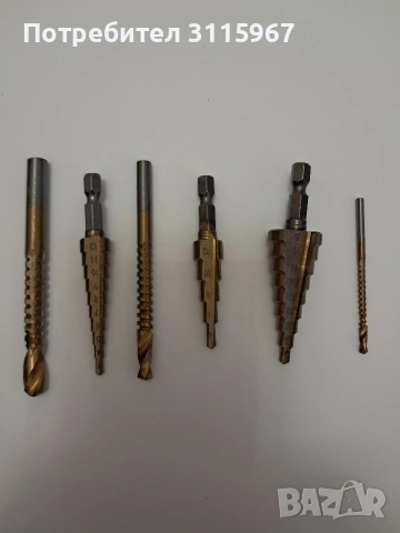 Комплект 6 броя свредла