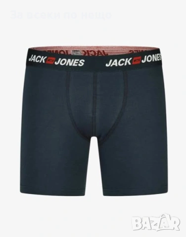 JACK&JONES Jaccorp Logo Boxer Briefs Port Royale 6 Pack Мъжки Боксерки Код P2777, снимка 4 - Бельо - 55068300