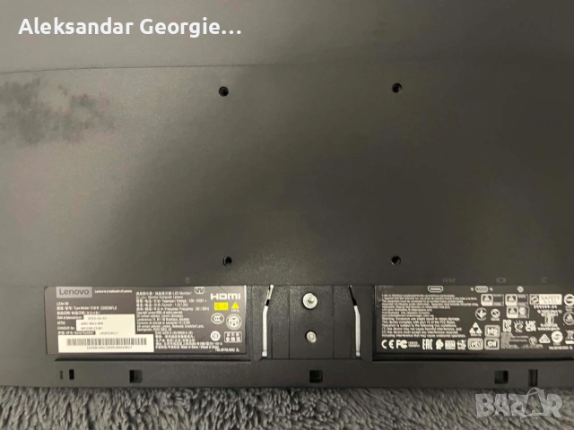 монитор Lenovo L24e-30 24” Full HD, снимка 5 - Монитори - 54723056
