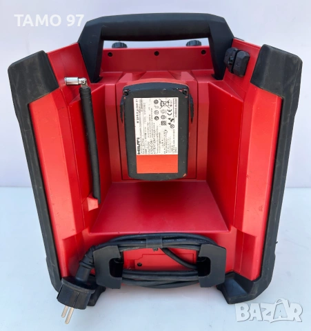 Hilti RC 4/36-DAB - Aкумулаторно радио-зарядно с Bluetooth отличен!, снимка 5 - Други инструменти - 55151624