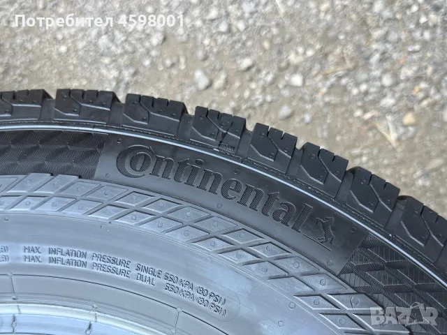 2бр.Гуми Continental 235/65/16C DOT4923 за бус Sprinter,Crafter,TGE, снимка 7 - Гуми и джанти - 55667013