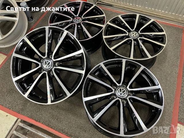 Джанти 18 Цола 5х112 VW Golf 5 6 7 Touaran Caddy , снимка 3 - Гуми и джанти - 54902612