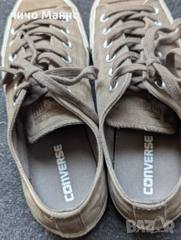 CONVERSE гуменетки/кецове естествен велур 41, снимка 5 - Кецове - 55414372