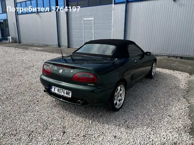 Mg Mgf 1.8VVC 142 кс, снимка 6 - Автомобили и джипове - 55346404