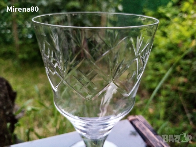 Български кристален сервиз за ракия , снимка 4 - Сервизи - 54948660