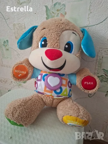 Говорещо куче fisher price, снимка 3 - Образователни игри - 55360526