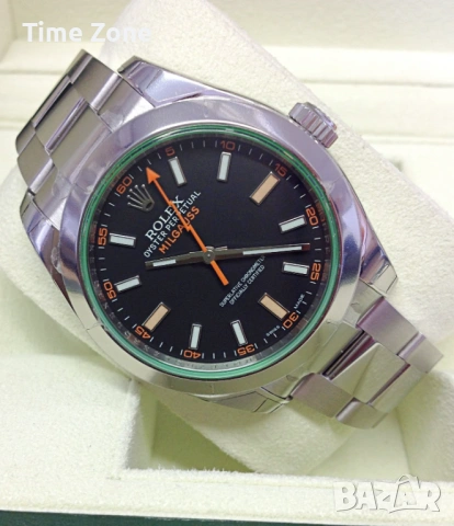 Rolex Milgauss 40mm Steel Black Dial Automatic 116400 Мъжки/ Унисекс, снимка 3 - Мъжки - 54047652