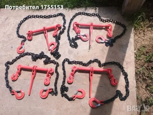 Верижни Сапани / Укрепващи Вериги с Тресчотка , снимка 3 - Селскостопанска техника - 54007662
