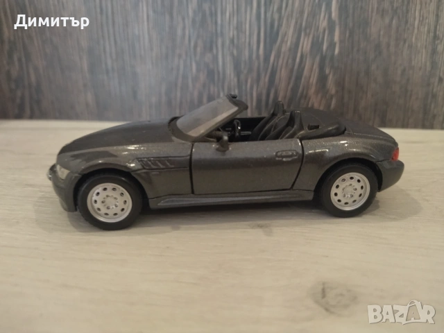 Метална количка BMW Z3 !!!, снимка 3 - Колекции - 54583616