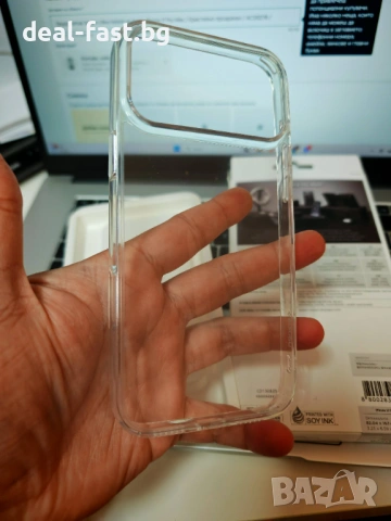Твърд калъф Spigen Ultra Hybrid за Apple iPhone 17 Pro Max / Кристално прозрачен / ACS10278 /, снимка 5 - Калъфи, кейсове - 54415861