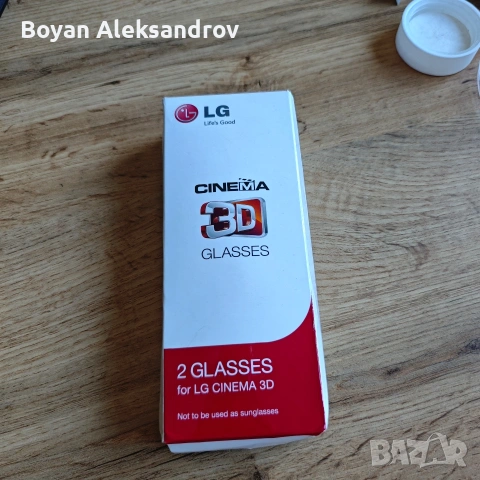 LG 3D очила 