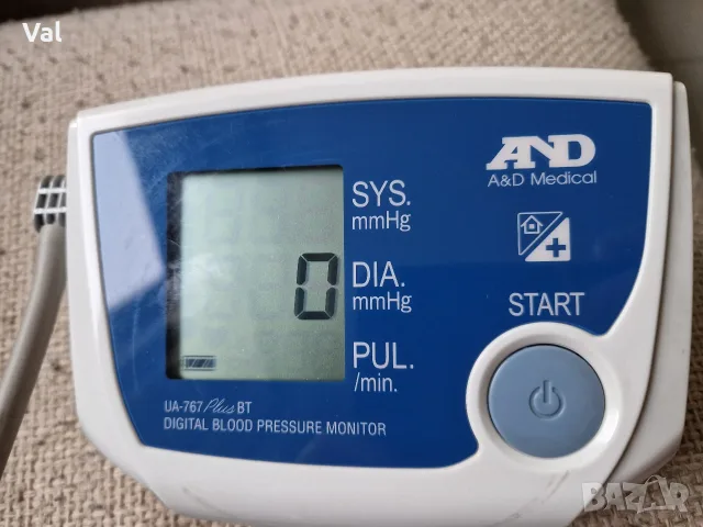 Апарат за измерване на кръвно А&D Model UA-767PBT произведен в Япония., снимка 9 - Уреди за диагностика - 55304276