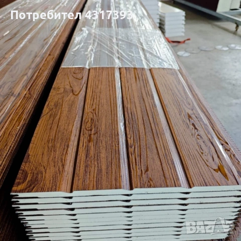 Полиуретанови сандвич панели за стена – 16 мм, снимка 2 - Облицовки - 53985560