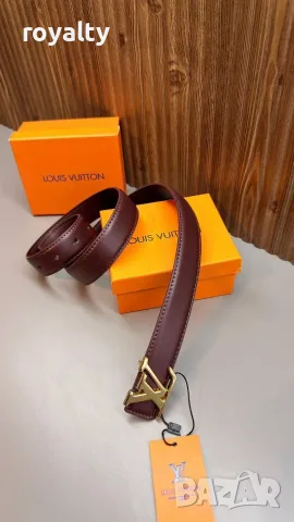 Louis Vuitton Нови Кожен Колан Различни Цветове Луи Витон , снимка 6 - Колани - 55579032