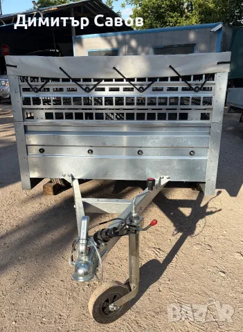 Туристическо ремарке REPO RPP с допълнителни канати и плосък брезент до 750 kg., снимка 6 - Ремаркета - 55666660