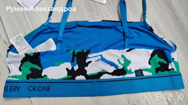 Чисто ново дамско горнище на бански Calvin Klein CK One р-р М, снимка 4 - Бански костюми - 55482484