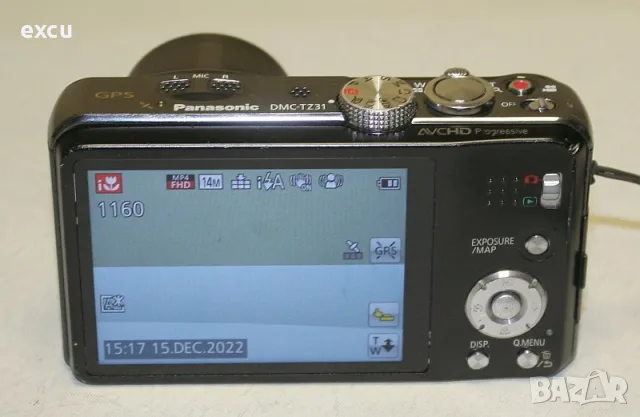 Фотоапарат Panasonic TZ31, снимка 3 - Фотоапарати - 55675609