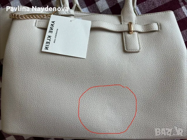 Луксозна дамска чанта Anne Klein, снимка 8 - Чанти - 55335438