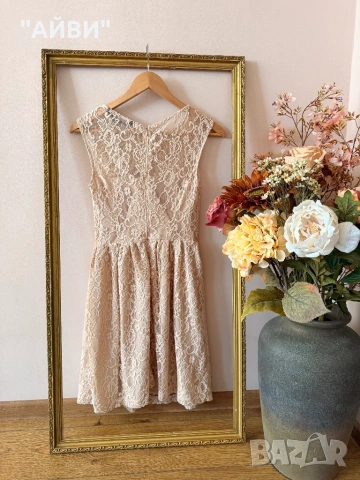 ZARA Дамска нежна рокля, снимка 10 - Рокли - 53999579