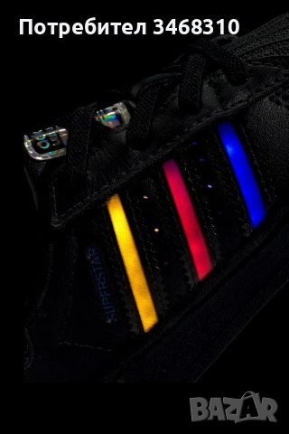 Маратонки Adidas Superstar LED, снимка 7 - Детски маратонки - 55120514
