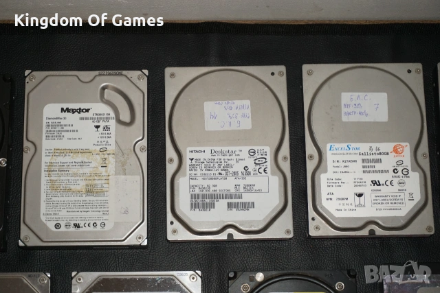 12 броя Тествани и Работещи Хард Дискове ATA 160GB/80GB/40GB/30GB, снимка 3 - Твърди дискове - 55087433