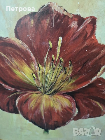 маслена картина върху фазер. , снимка 5 - Картини - 54300989