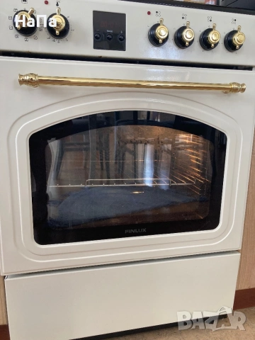 Готварска печка (ток) Finlux FLCR 600MD RETRO , Керамични , Шампанско, снимка 15 - Печки, фурни - 54924805