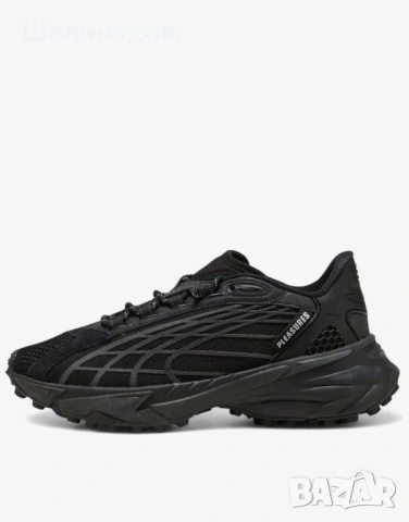 PUMA x Pleasures Spirex Shoes Black  Мъжки маратонки PUMA x PLEASURES Spirex , снимка 2 - Маратонки - 54366916