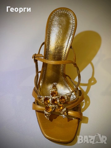 Casadei Crystal Starfish, снимка 2 - Дамски обувки на ток - 55125517