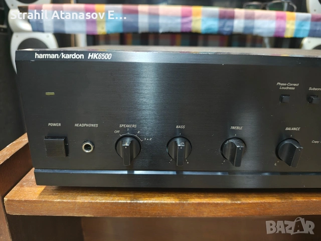 Harman/kardon HK 6500 Стерео Усилвател , снимка 4 - Ресийвъри, усилватели, смесителни пултове - 54993228