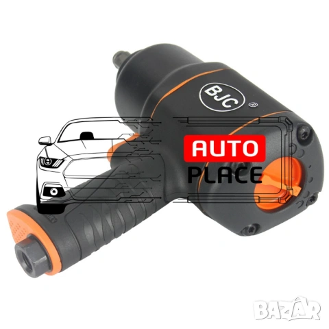 Пневматичен гайковерт с къс шпиндел 1/2 BJC 1550Nm, снимка 4 - Други инструменти - 54048268