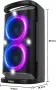 TPBEAT Преносима Bluetooth парти колонка 160W Peak с LED светлини и мощен бас, снимка 3
